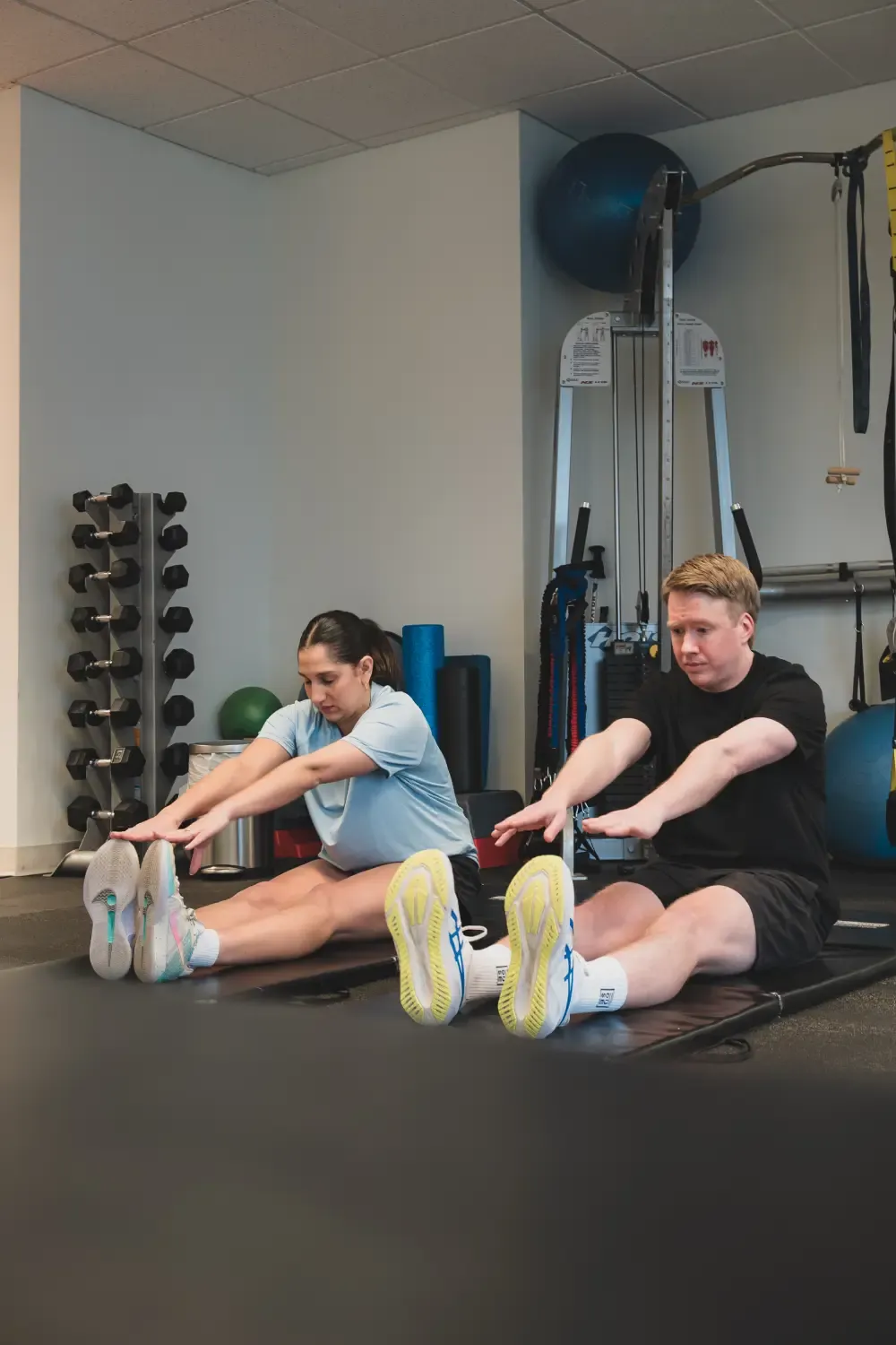 Physiotherapy treatment session